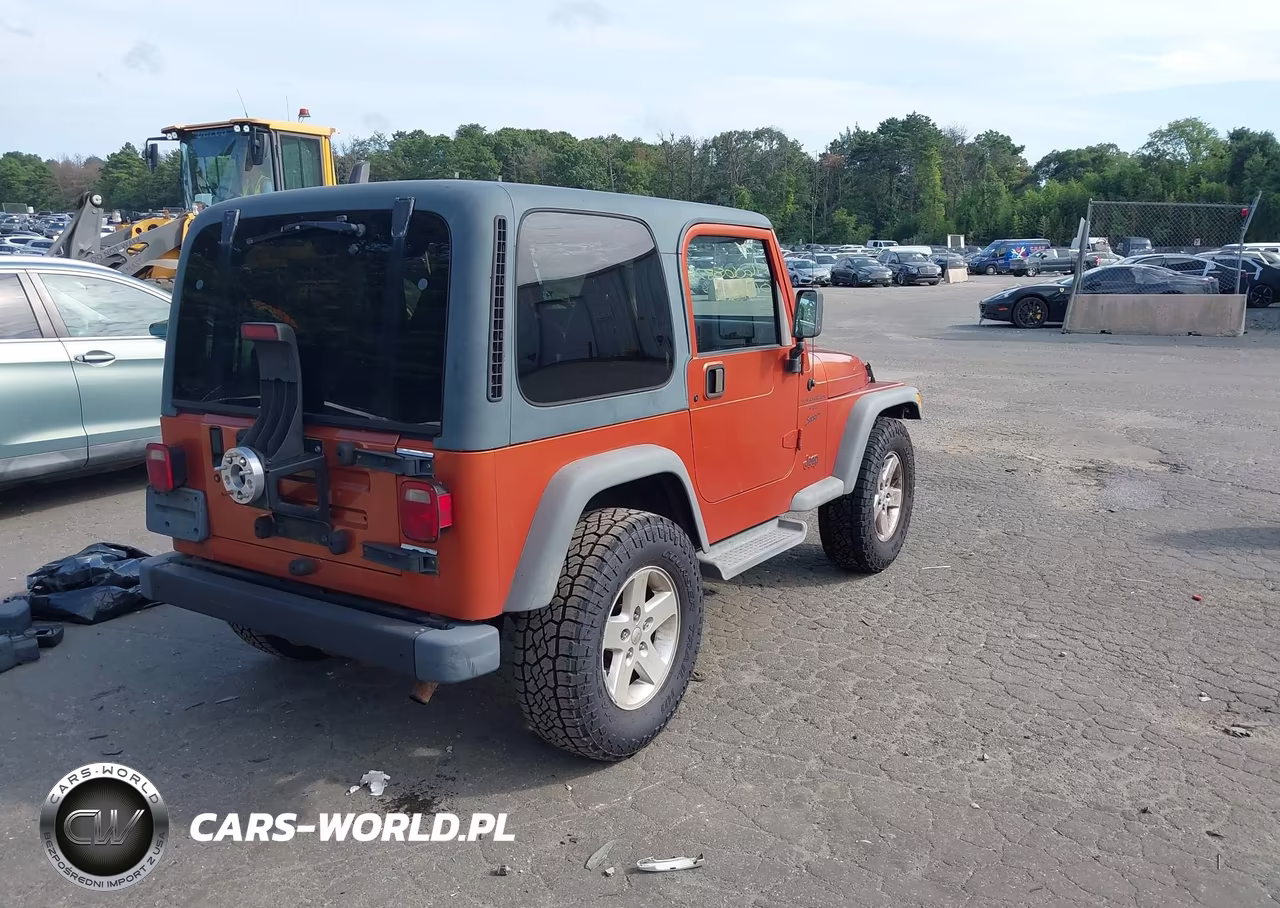 2001 Jeep Wrangler Sport VIN:1J4FA49SX1P374590 - 4