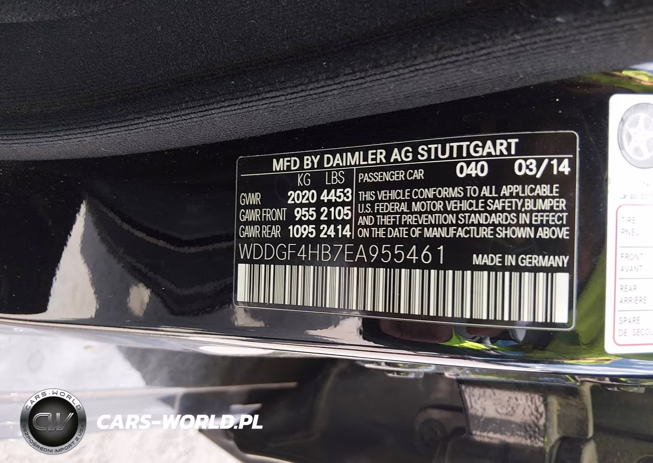 2014 Mercedes-Benz C 250 Sport VIN:WDDGF4HB7EA955461 - 9