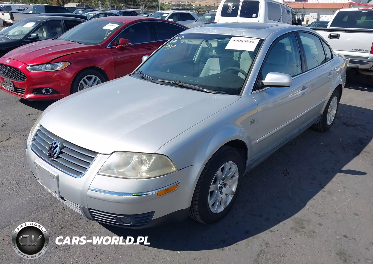 2003 Volkswagen Passat Gls VIN:WVWPD63B93P281648 - 2