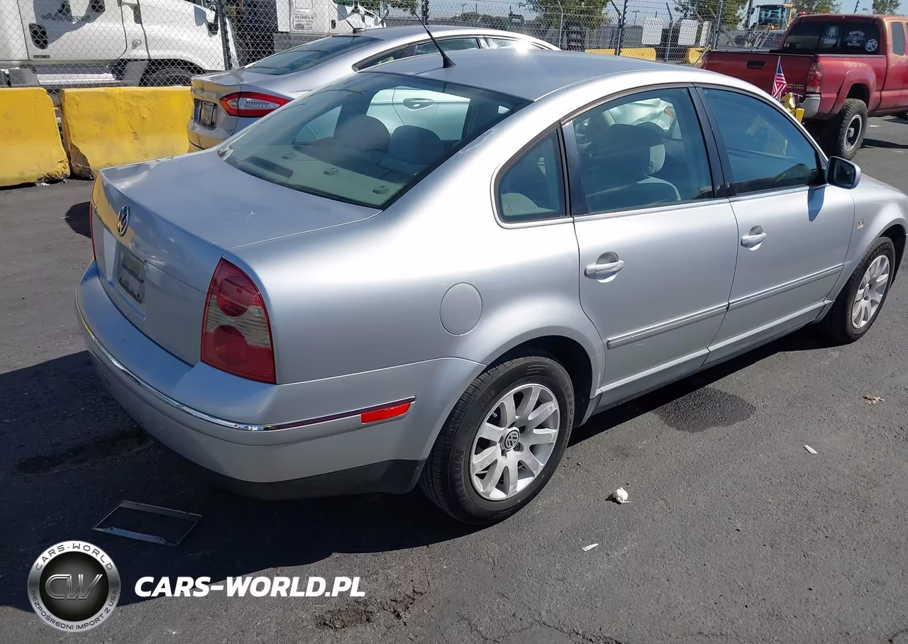 2003 Volkswagen Passat Gls VIN:WVWPD63B93P281648 - 4