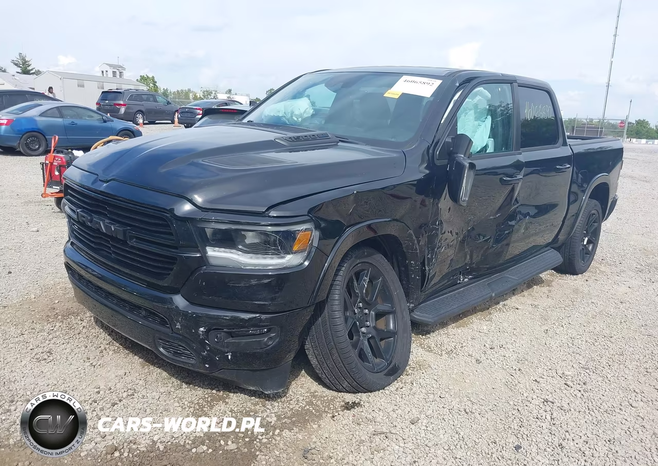 2021 Ram 1500 Laramie 4X4 5'7 Box VIN:1C6SRFJT6MN654625 - 2