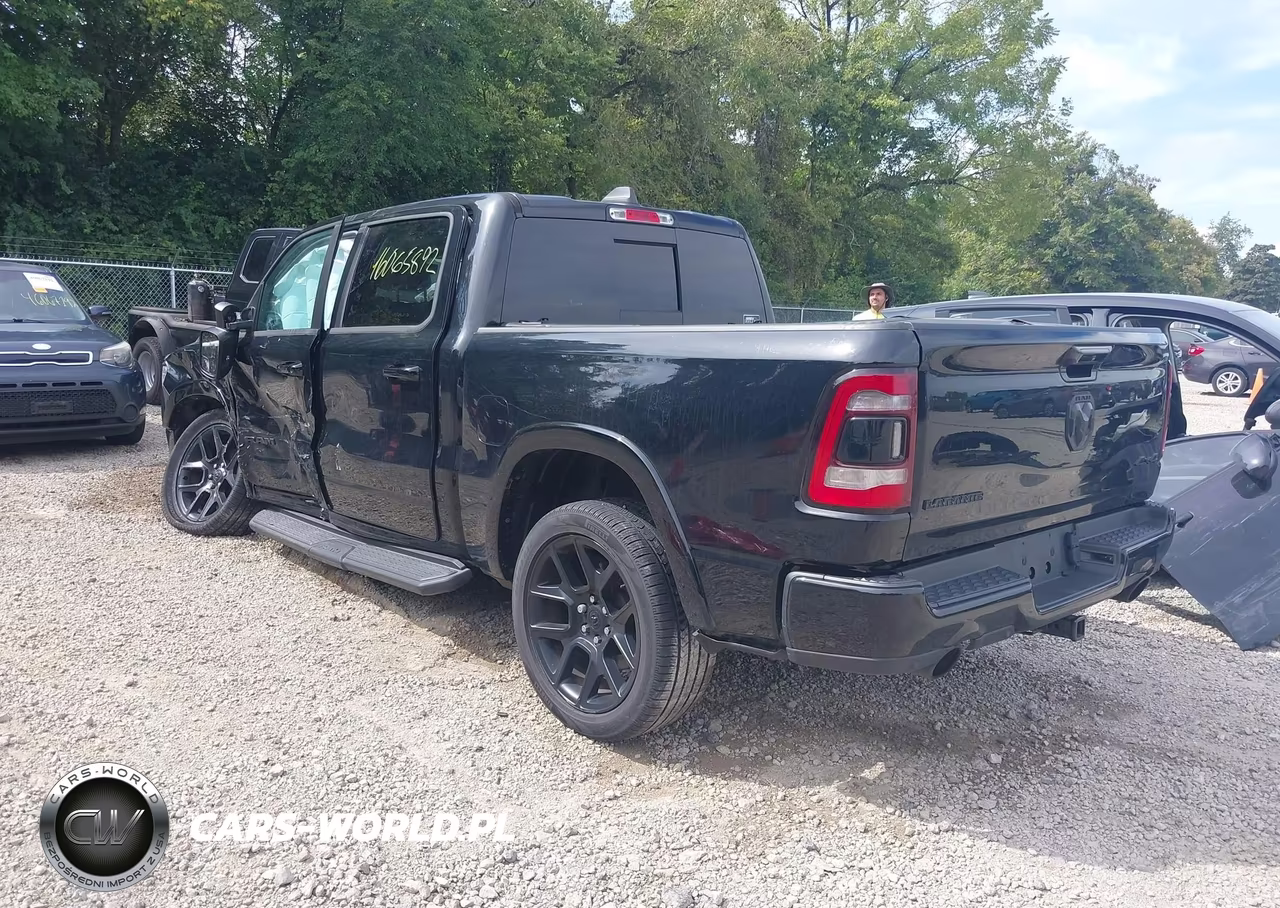 2021 Ram 1500 Laramie 4X4 5'7 Box VIN:1C6SRFJT6MN654625 - 3