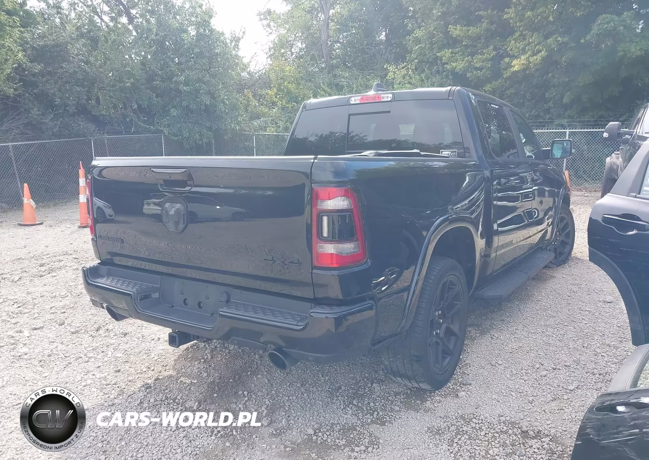 2021 Ram 1500 Laramie 4X4 5'7 Box VIN:1C6SRFJT6MN654625 - 4
