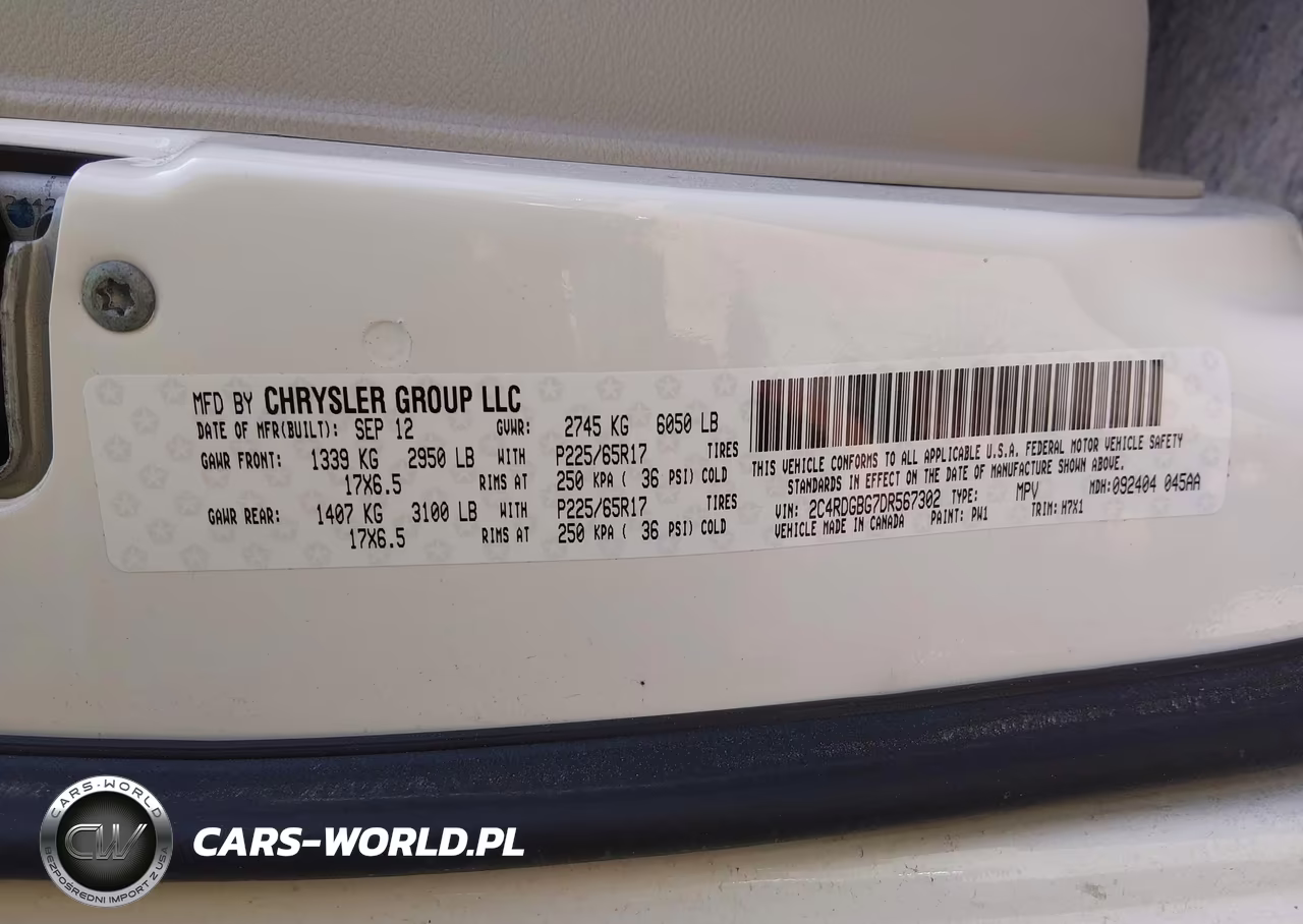 2013 Dodge Grand Caravan Se VIN:2C4RDGBG7DR567302 - 9