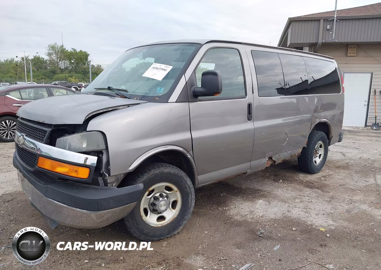 2009 Chevrolet Express 2500 Ls VIN:1GAGG25K791102735 - 2