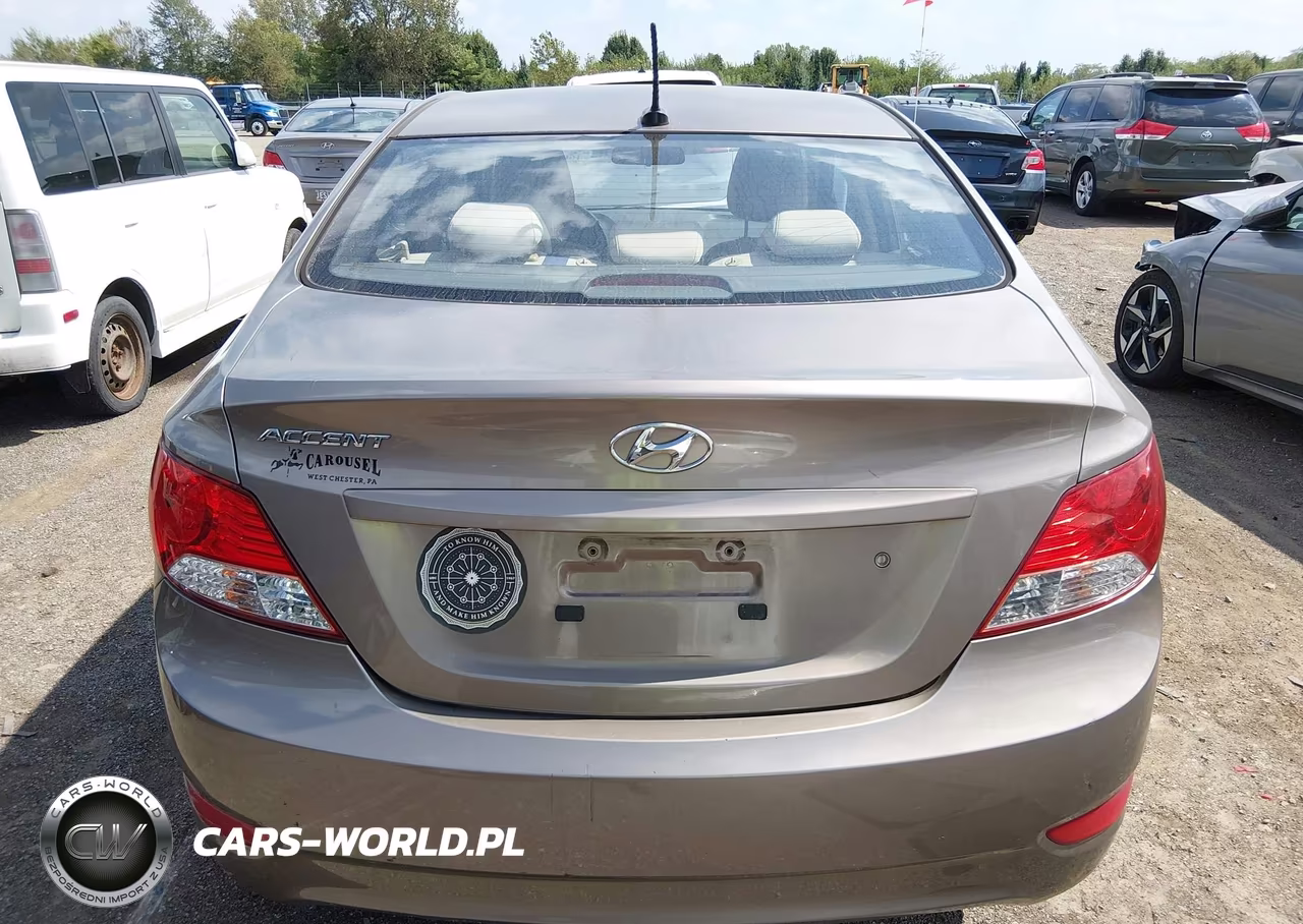 2012 Hyundai Accent Gls VIN:KMHCU4AE6CU165773 - 16