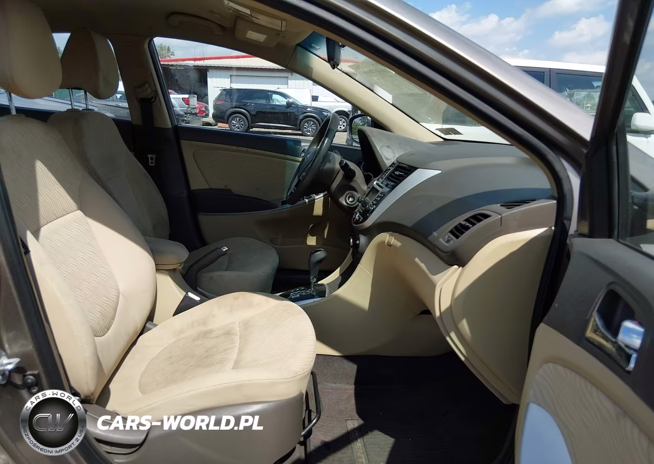 2012 Hyundai Accent Gls VIN:KMHCU4AE6CU165773 - 5