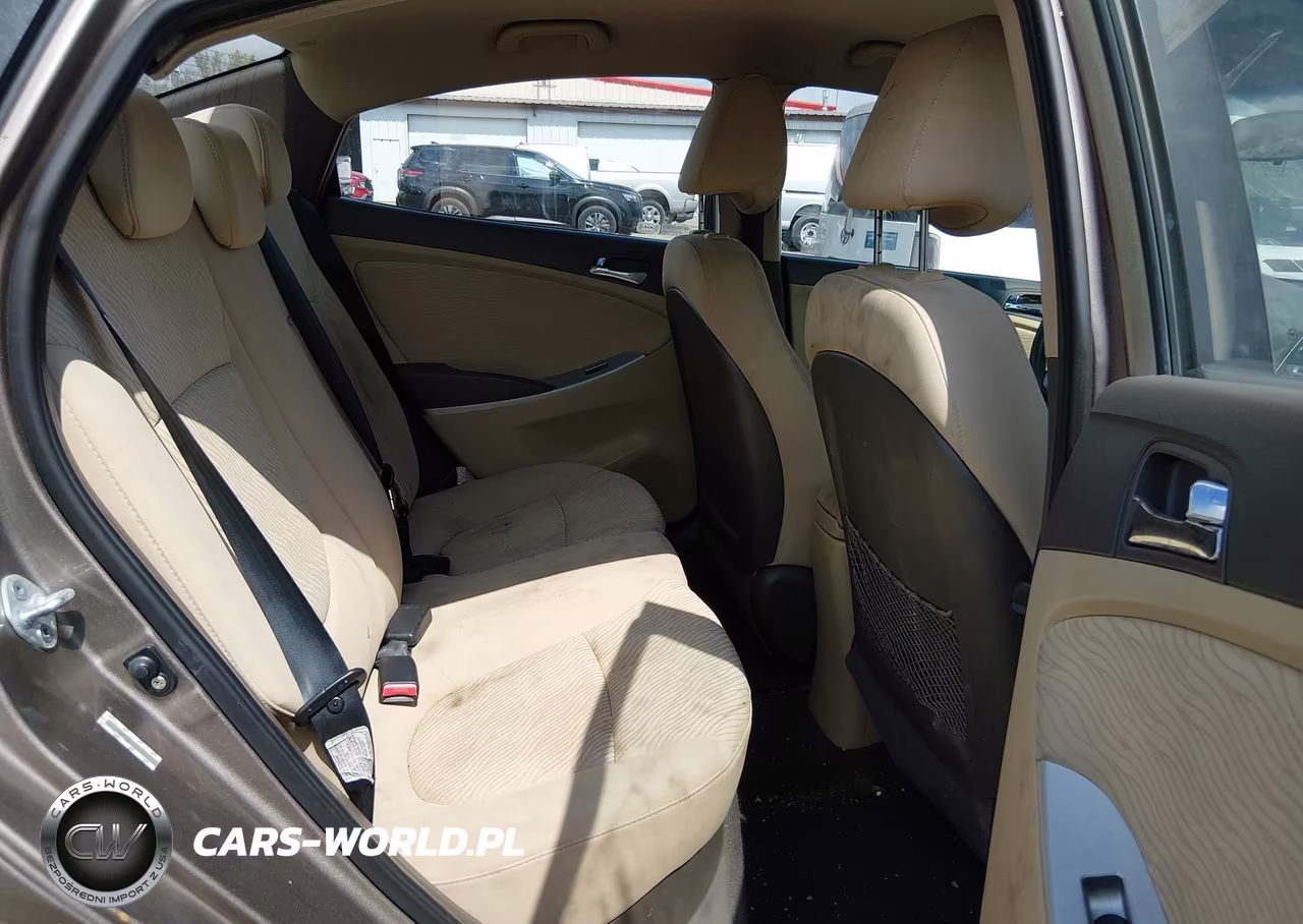 2012 Hyundai Accent Gls VIN:KMHCU4AE6CU165773 - 8