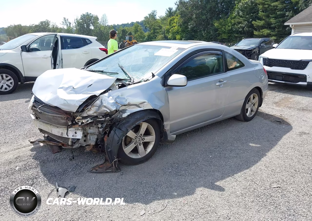 2008 Honda Civic Ex VIN:2HGFG12898H500391 - 2