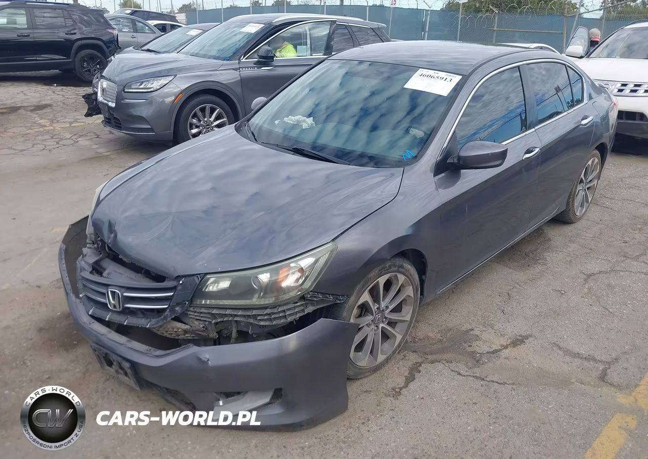 2015 Honda Accord Sport VIN:1HGCR2F58FA138858 - 2