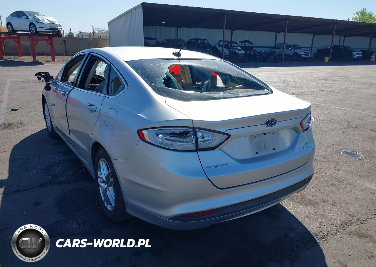 2013 Ford Fusion Se VIN:3FA6P0HR9DR126457 - 3
