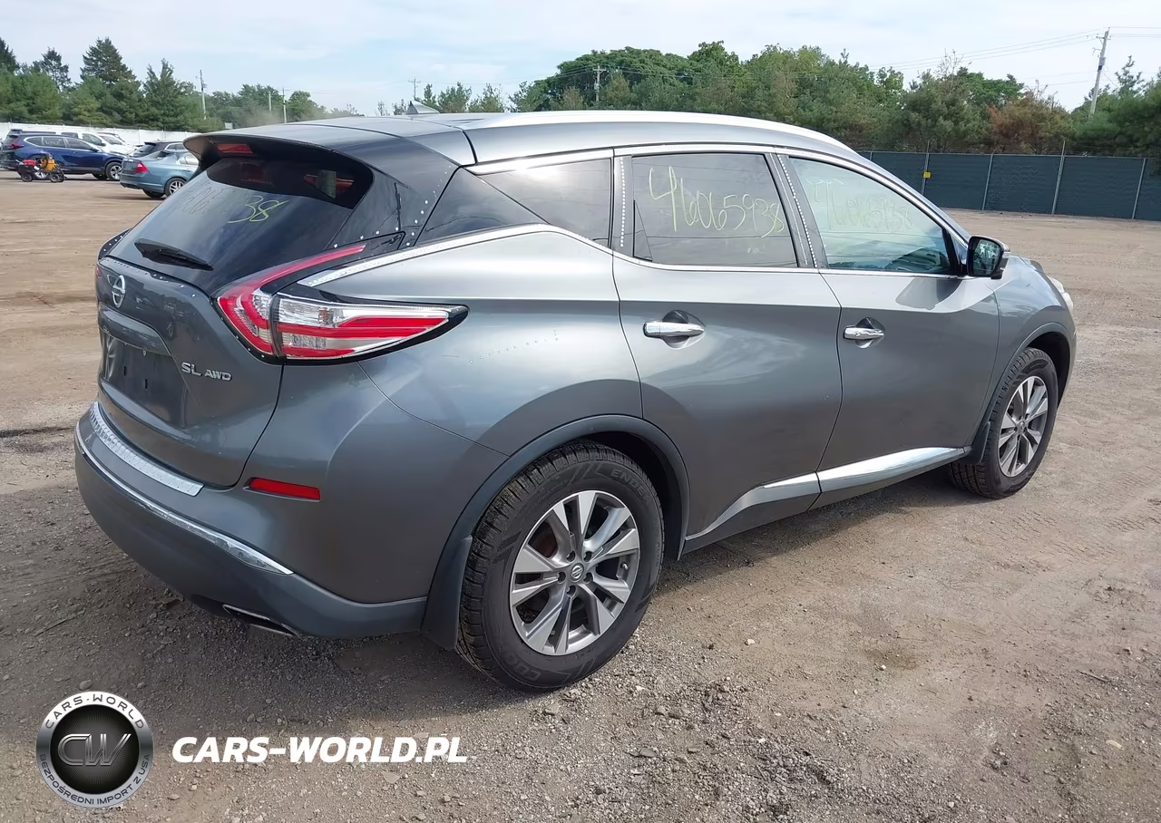 2015 Nissan Murano Platinum-S-Sl-Sv VIN:5N1AZ2MH4FN242089 - 4