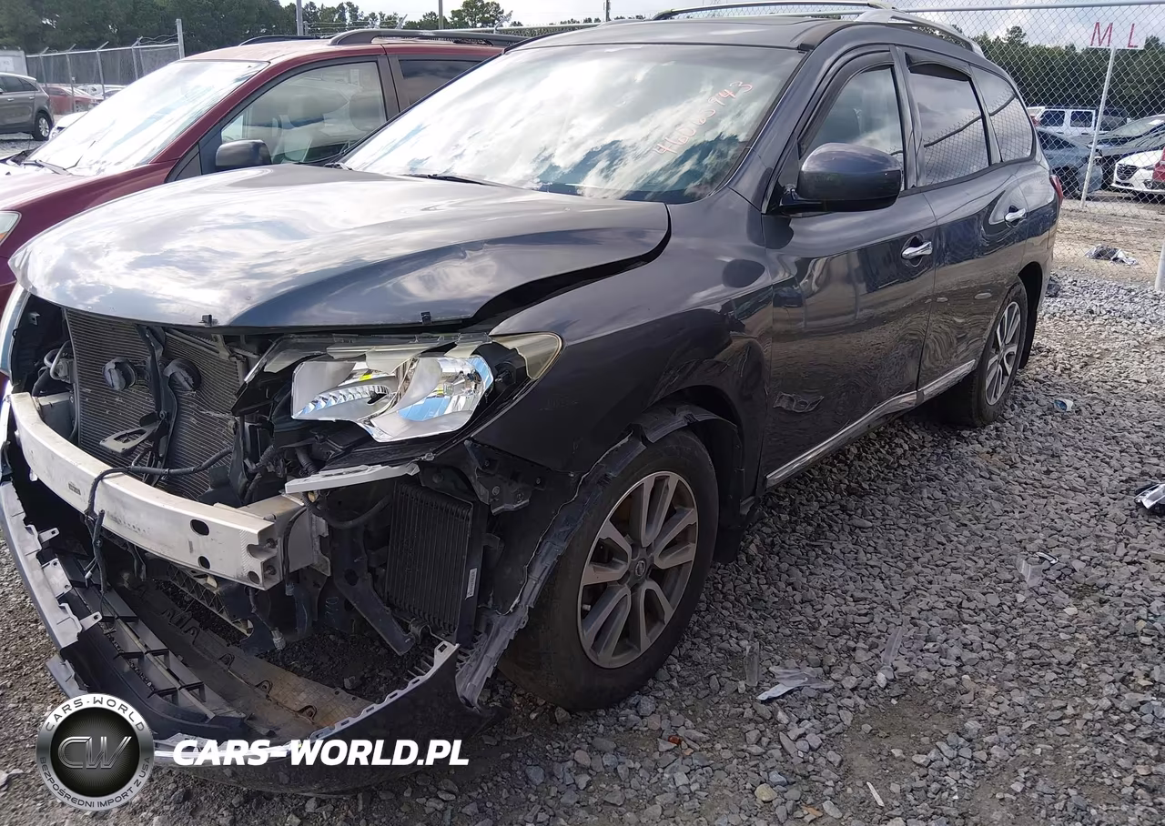 2014 Nissan Pathfinder Sl VIN:5N1AR2MNXEC648524 - 2