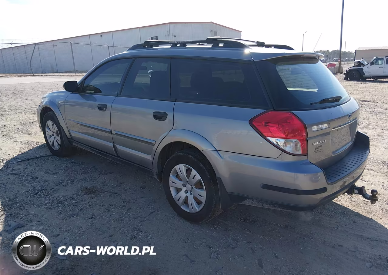 2009 Subaru Outback 2.5I VIN:4S4BP60C497317796 - 3