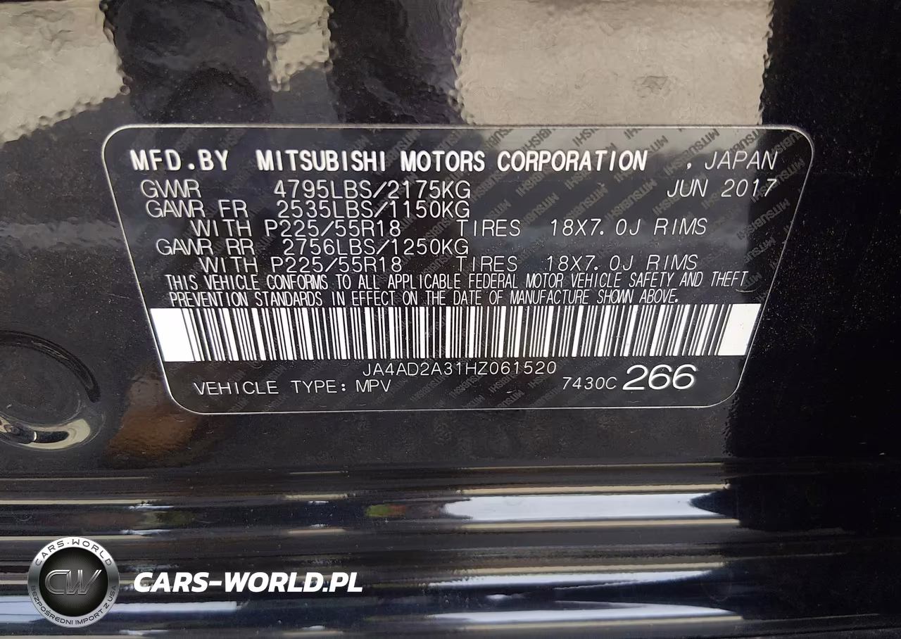 2017 Mitsubishi Outlander Es VIN:JA4AD2A31HZ061520 - 9