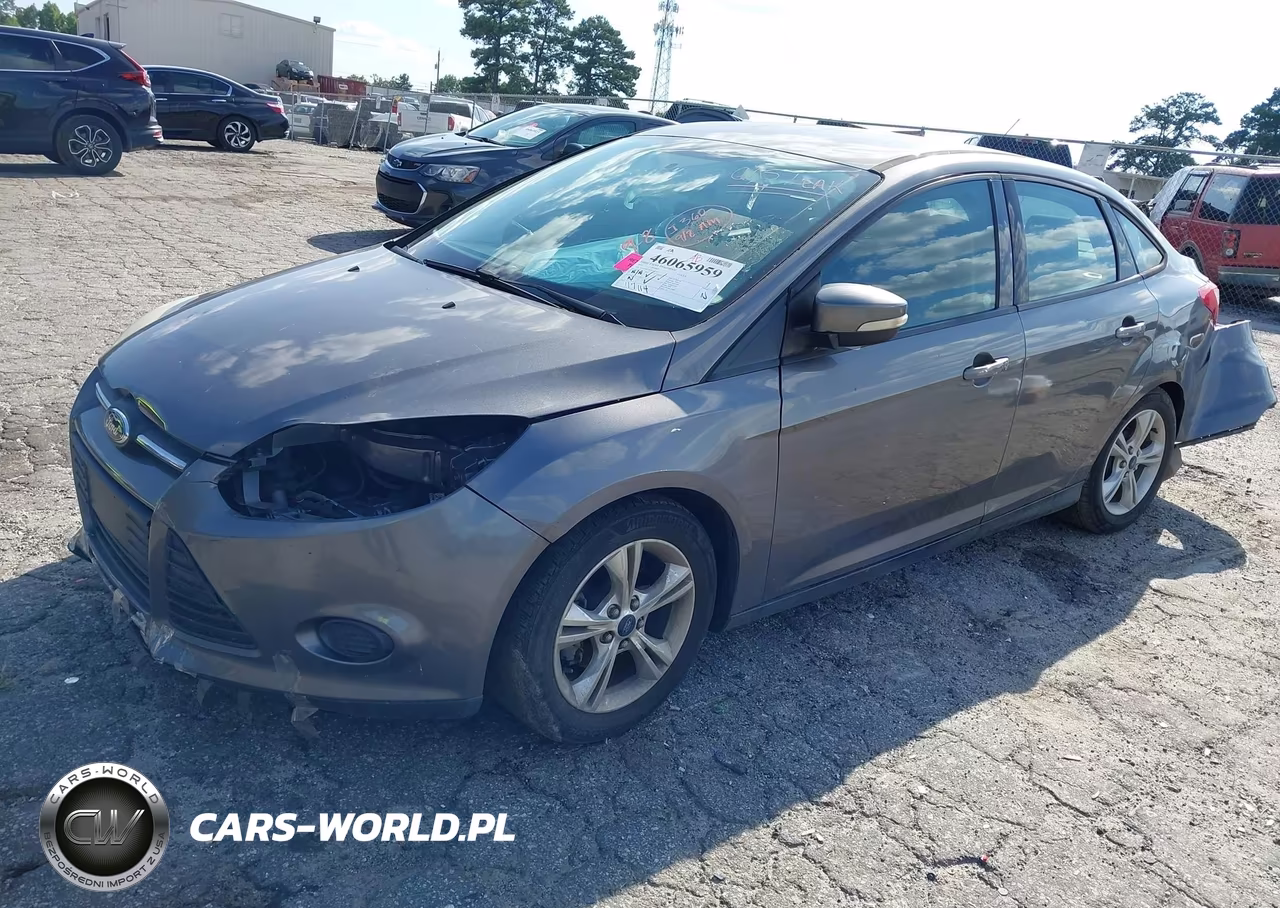 2014 Ford Focus Se VIN:1FADP3F28EL314515 - 2