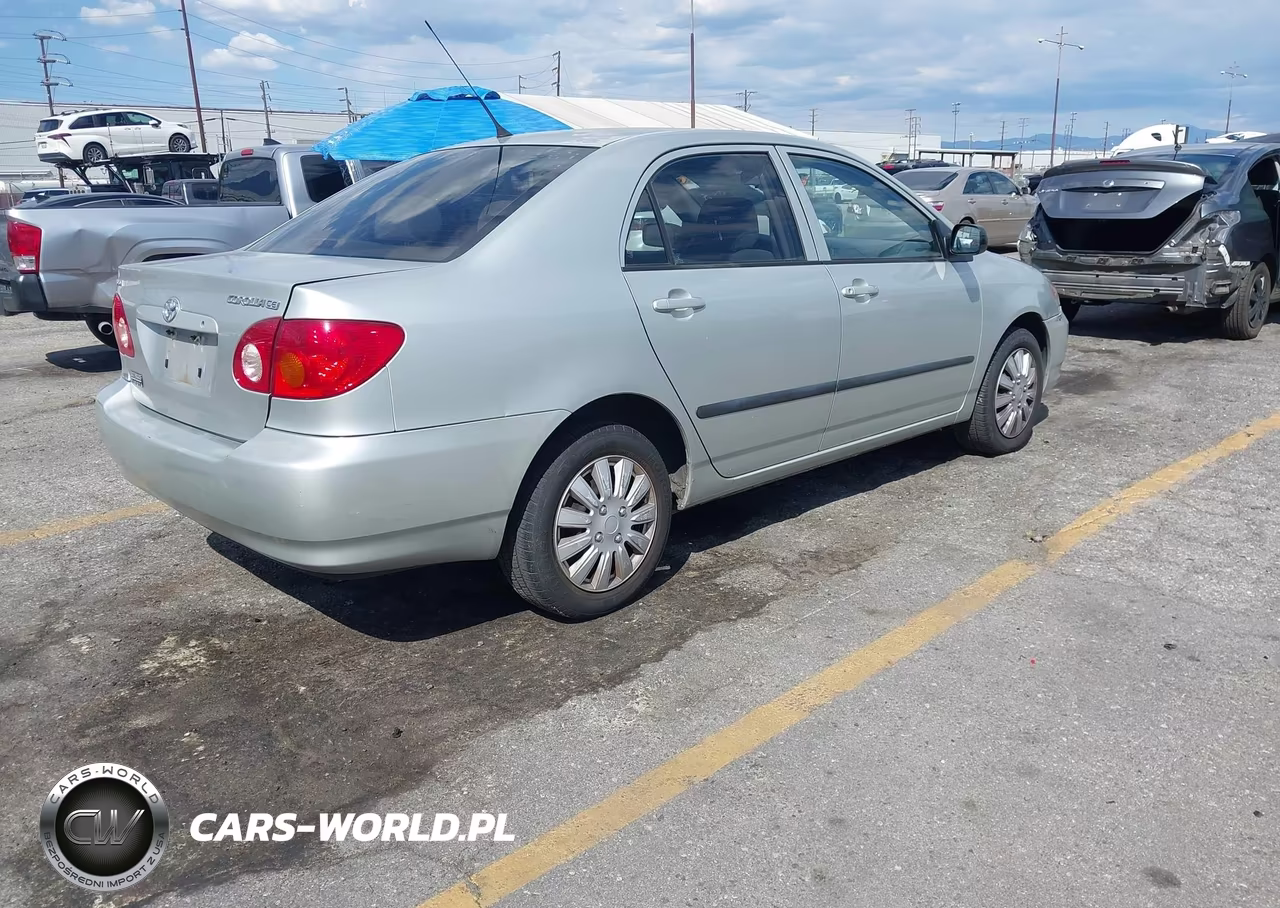 2003 Toyota Corolla Ce VIN:1NXBR32E73Z049679 - 4
