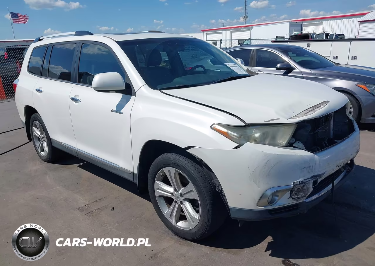 2012 Toyota Highlander Limited V6 VIN:5TDYK3EH9CS077920 - 1