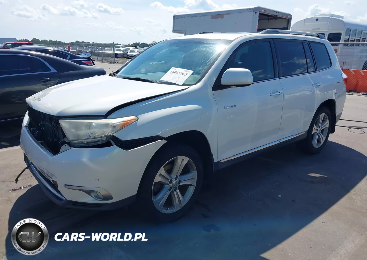 2012 Toyota Highlander Limited V6 VIN:5TDYK3EH9CS077920 - 2