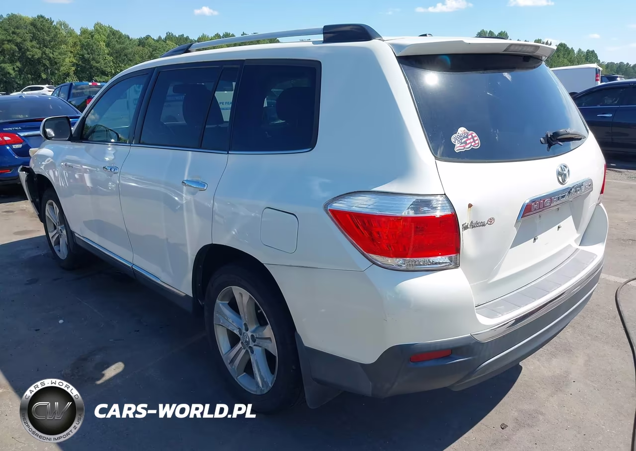 2012 Toyota Highlander Limited V6 VIN:5TDYK3EH9CS077920 - 3