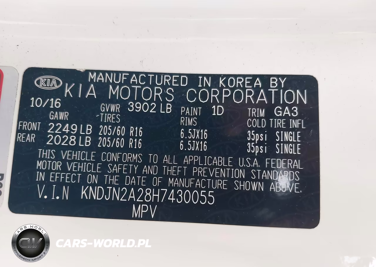 2017 Kia Soul VIN:KNDJN2A28H7430055 - 9