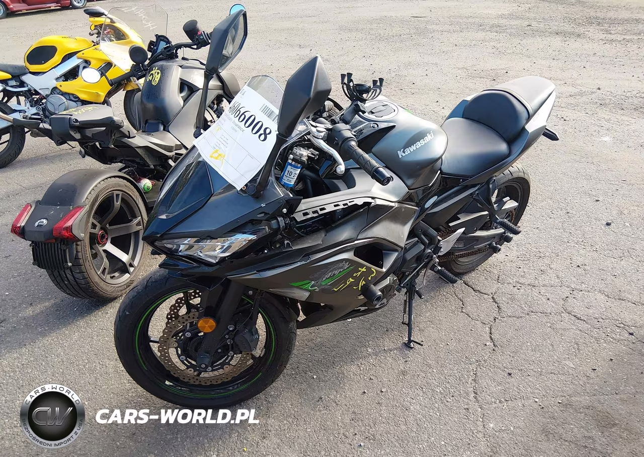 2024 Kawasaki Ex650 R VIN:ML5EXER12RDAC9444 - 9