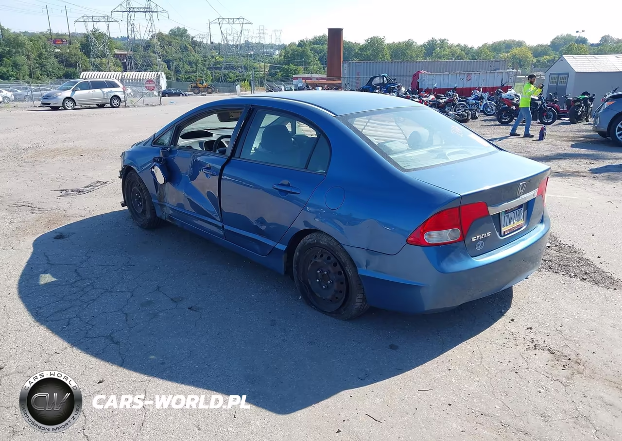 2010 Honda Civic Lx VIN:2HGFA1F55AH315665 - 3