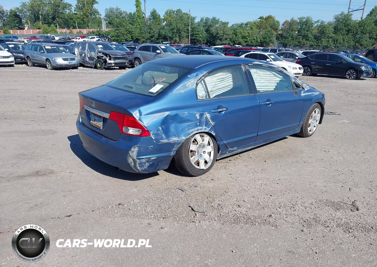 2010 Honda Civic Lx VIN:2HGFA1F55AH315665 - 4