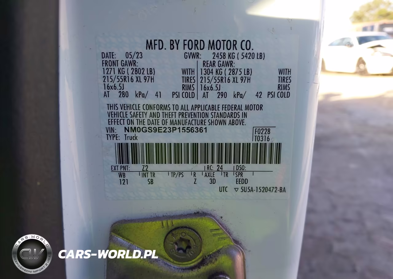 2023 Ford Transit Connect Xl Passenger VIN:NM0GS9E23P1556361 - 9