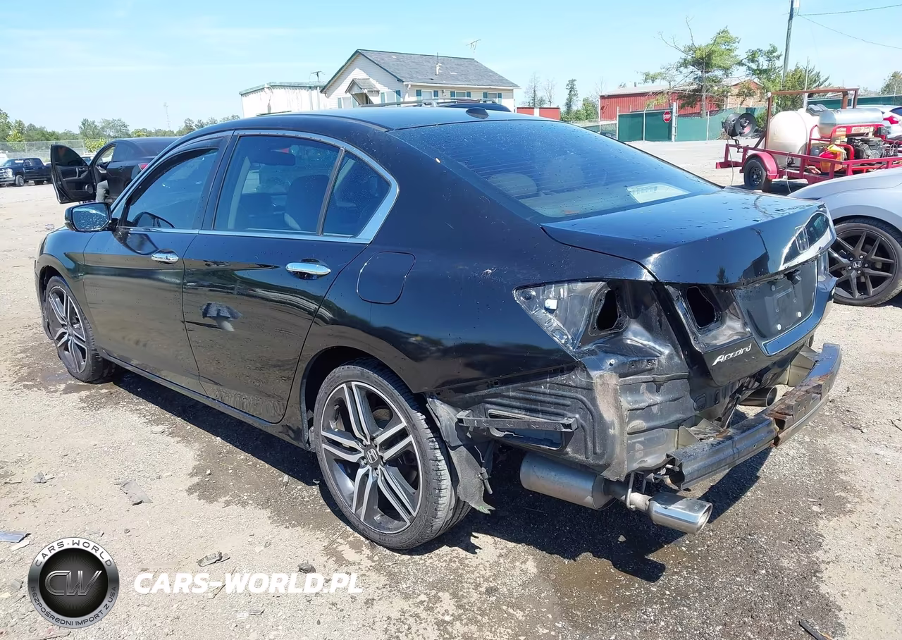 2014 Honda Accord Ex-L V-6 VIN:1HGCR3F84EA040215 - 3