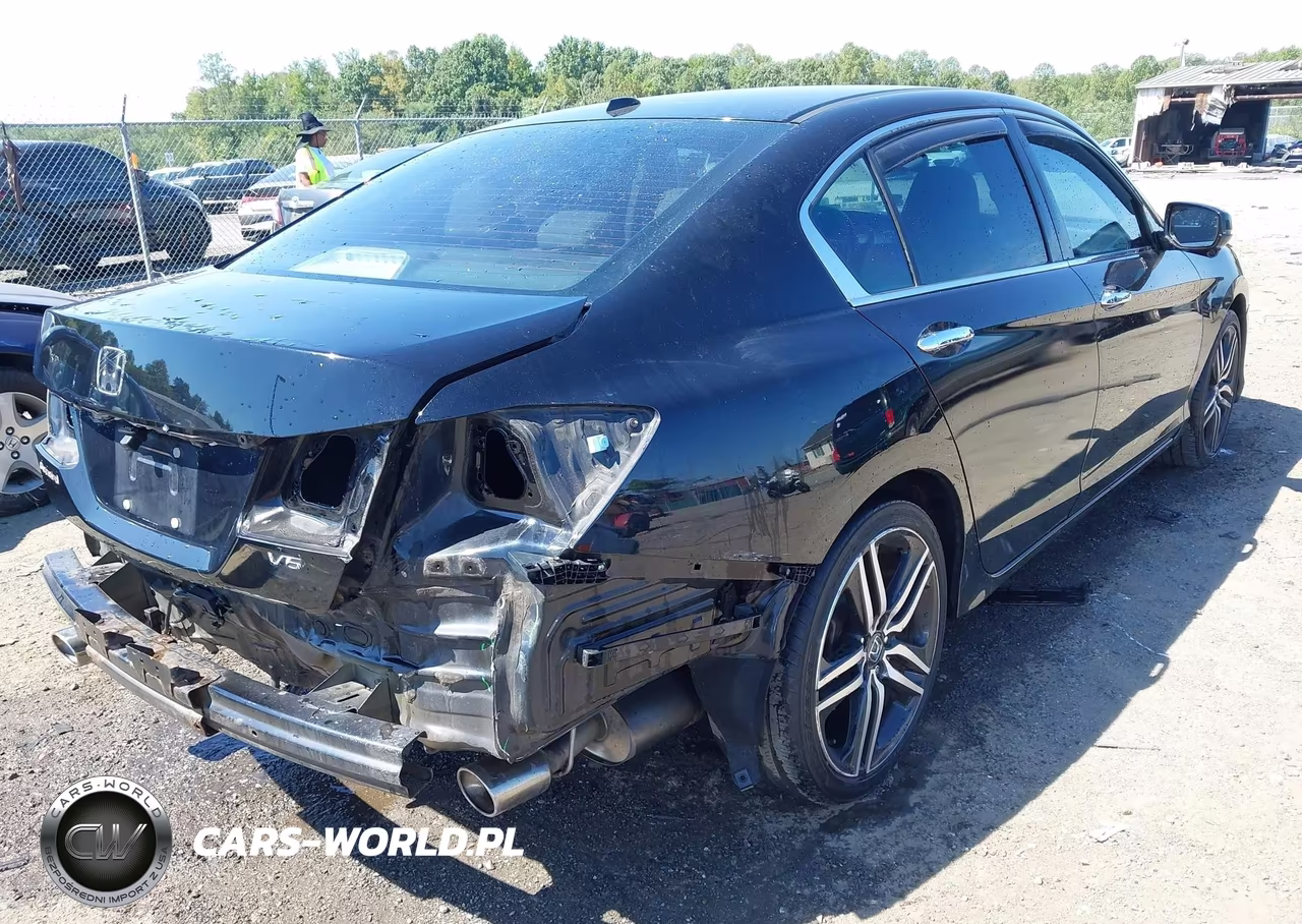 2014 Honda Accord Ex-L V-6 VIN:1HGCR3F84EA040215 - 4