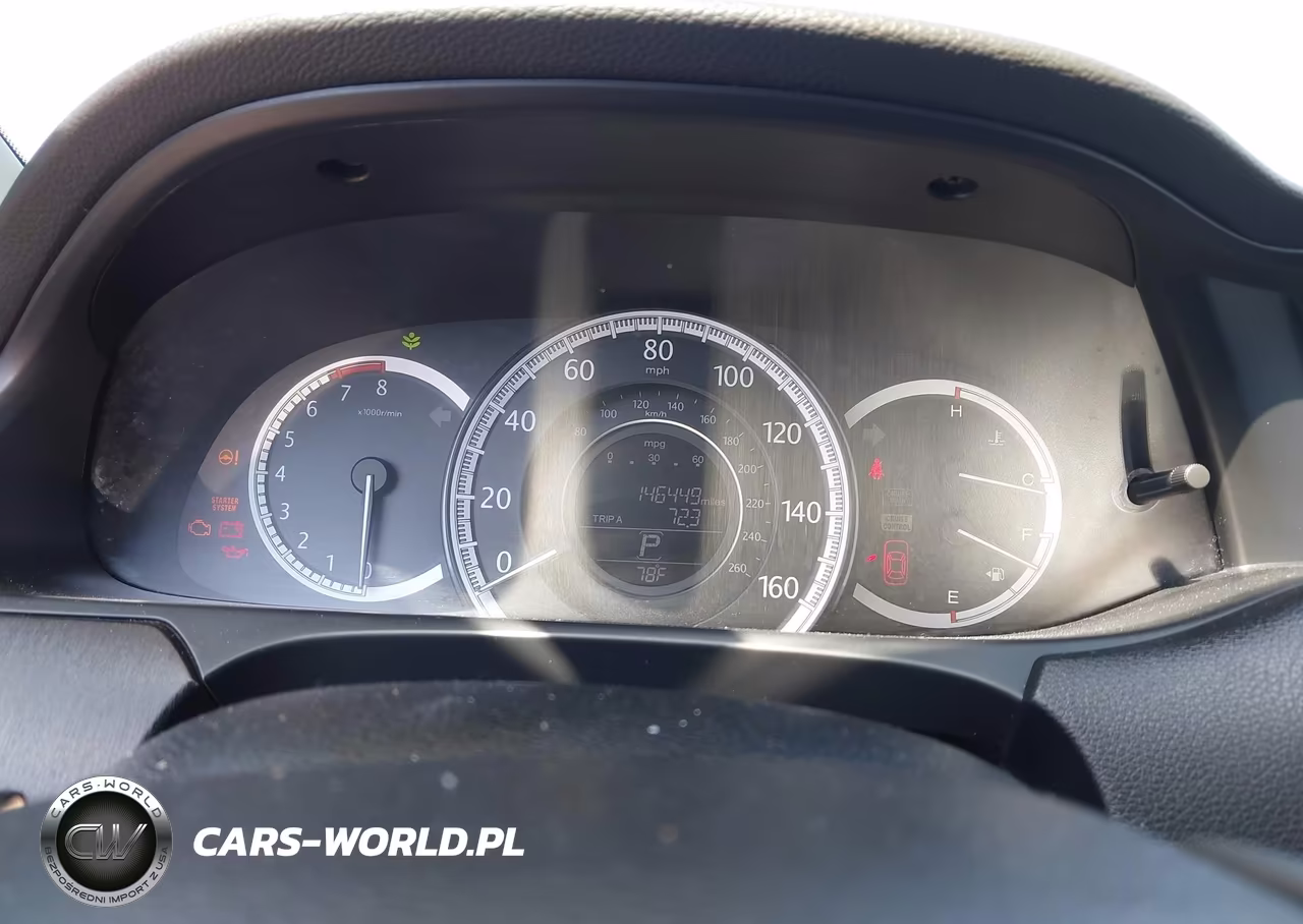 2014 Honda Accord Ex-L V-6 VIN:1HGCR3F84EA040215 - 7