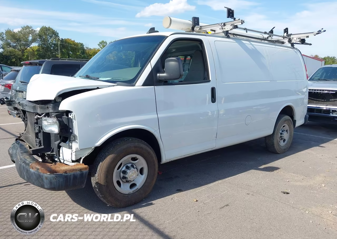 2020 Chevrolet Express Cargo Rwd 2500 Regular Wheelbase Wt VIN:1GCWGAFP4L1262859 - 2