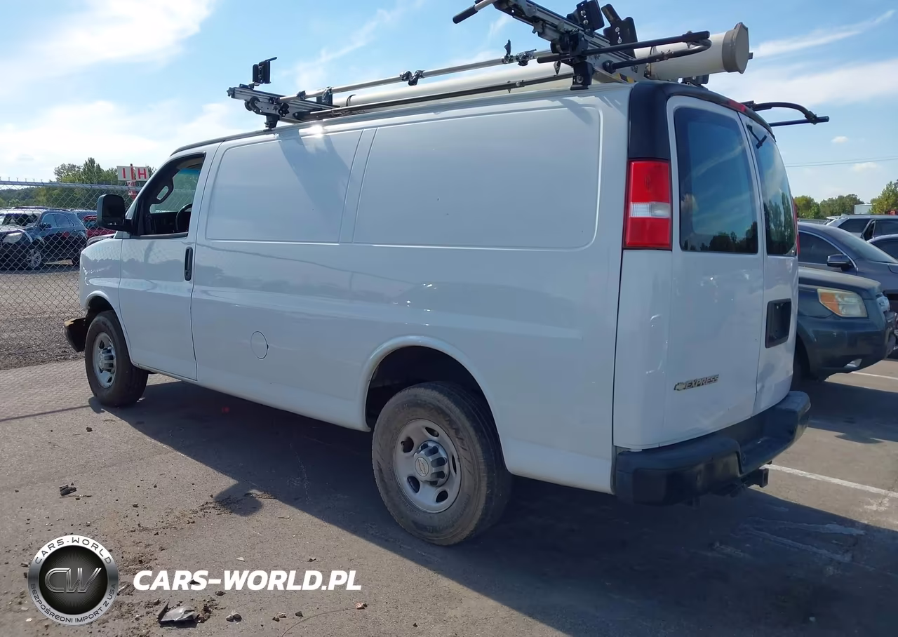 2020 Chevrolet Express Cargo Rwd 2500 Regular Wheelbase Wt VIN:1GCWGAFP4L1262859 - 3