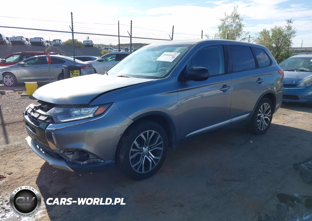 2017 Mitsubishi Outlander Es VIN:JA4AZ2A38HZ037975 - 2