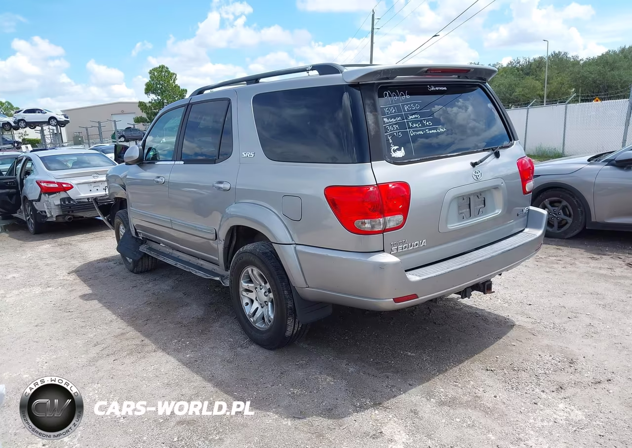 2005 Toyota Sequoia Sr5 V8 VIN:5TDZT34A75S253534 - 3