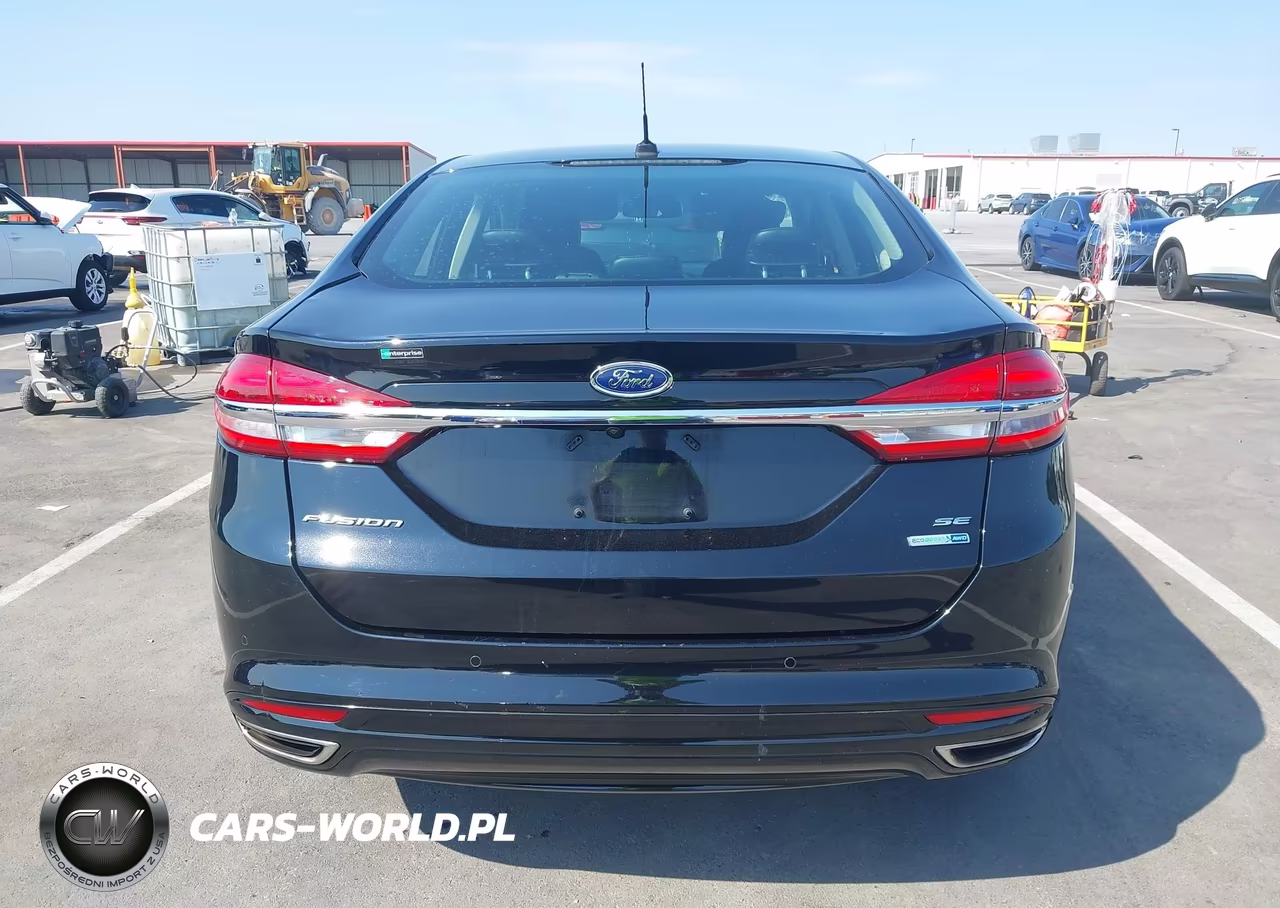 2017 Ford Fusion Se VIN:3FA6P0T97HR387390 - 16