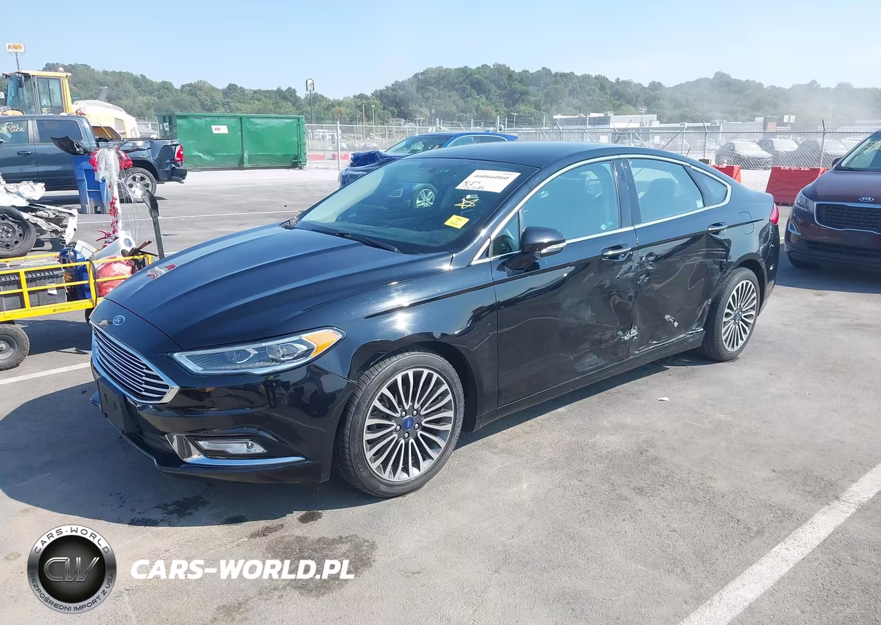 2017 Ford Fusion Se VIN:3FA6P0T97HR387390 - 2
