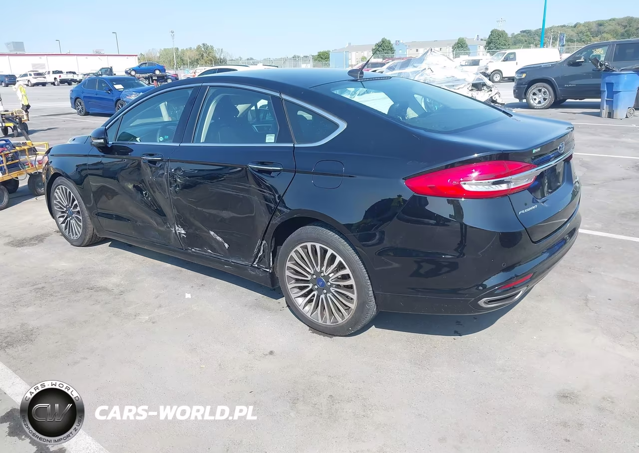 2017 Ford Fusion Se VIN:3FA6P0T97HR387390 - 3