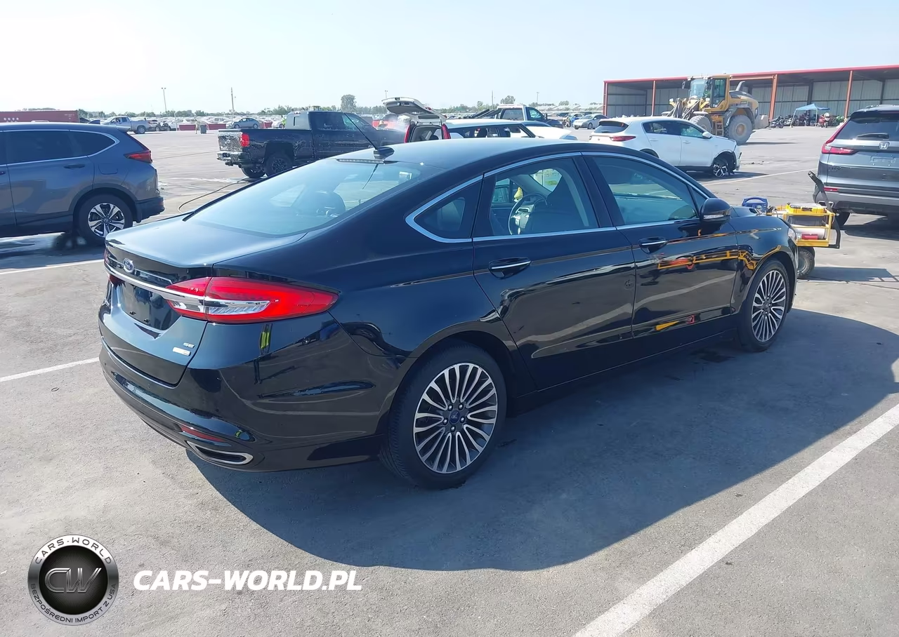 2017 Ford Fusion Se VIN:3FA6P0T97HR387390 - 4