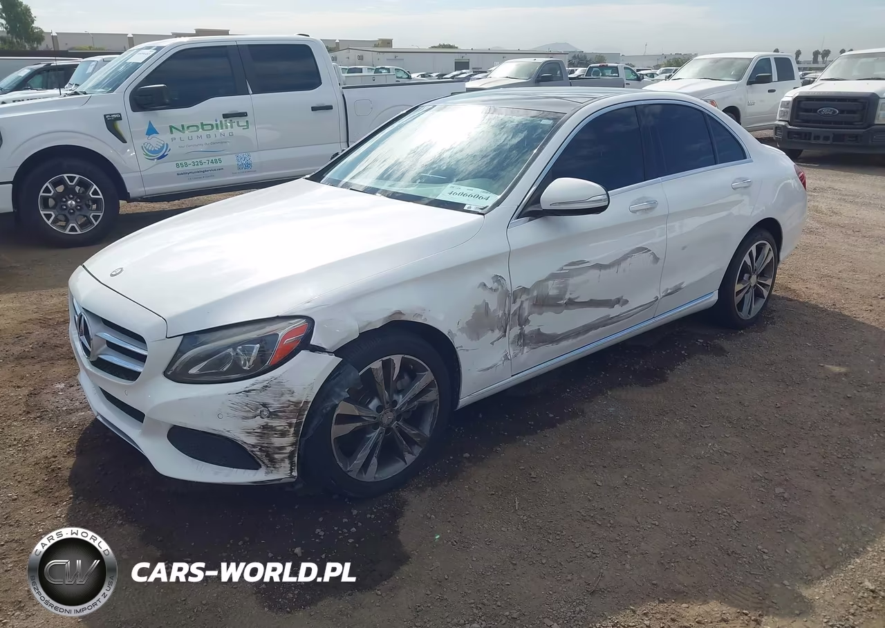2015 Mercedes-Benz C 300 4Matic VIN:55SWF4KB4FU094455 - 2
