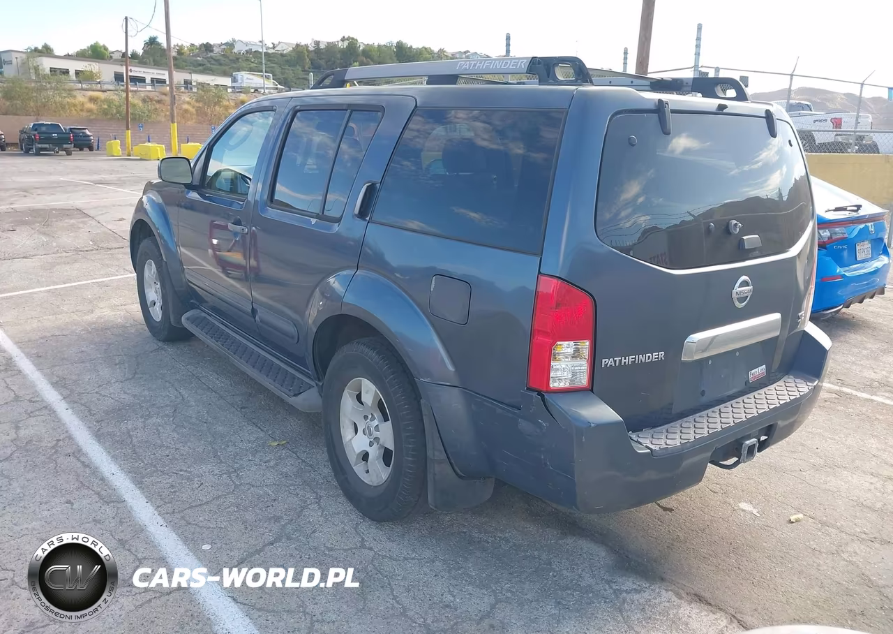 2005 Nissan Pathfinder Se VIN:5N1AR18U65C723179 - 3