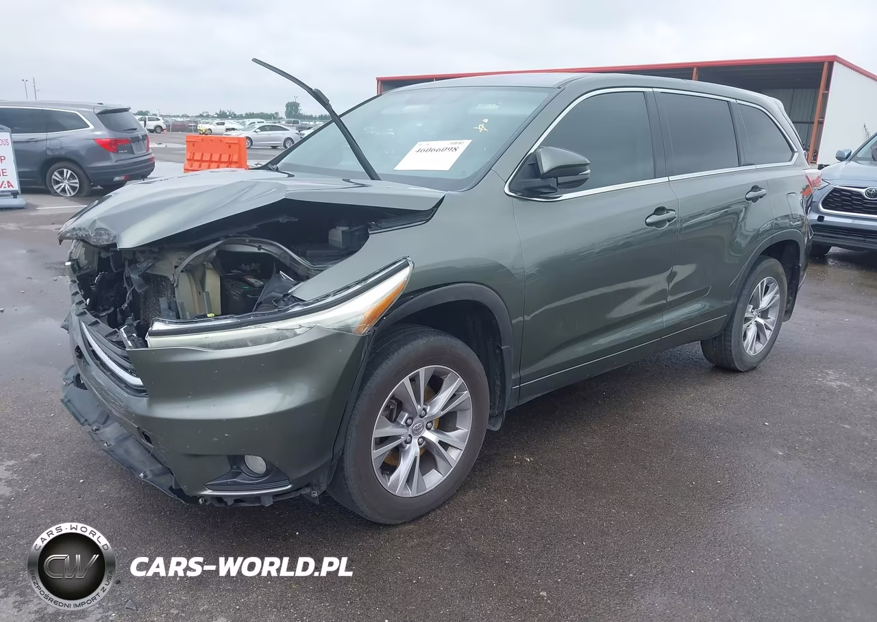 2015 Toyota Highlander Le Plus V6 VIN:5TDBKRFH7FS094954 - 2
