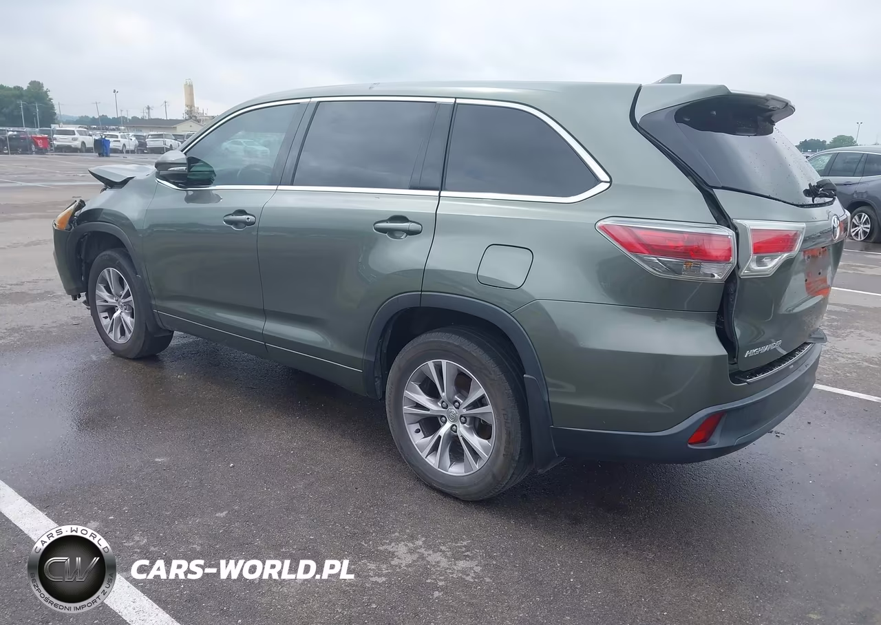 2015 Toyota Highlander Le Plus V6 VIN:5TDBKRFH7FS094954 - 3