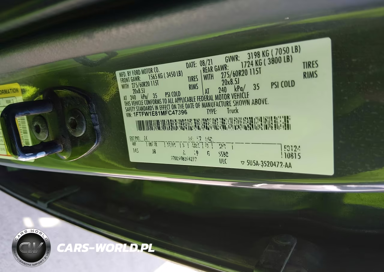 2021 Ford F-150 Xl VIN:1FTFW1E81MFC47396 - 9