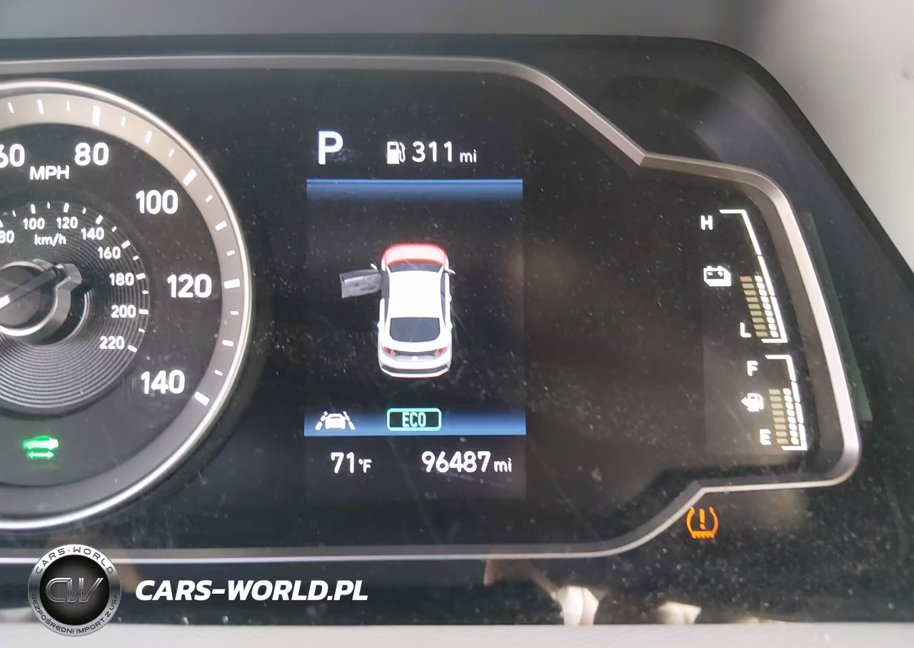 2020 Hyundai Ioniq Hybrid Blue VIN:KMHC65LC6LU233176 - 19