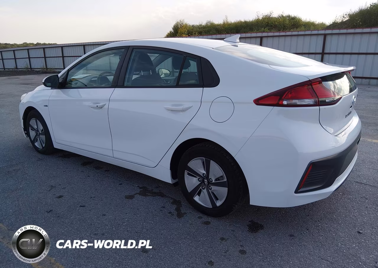 2020 Hyundai Ioniq Hybrid Blue VIN:KMHC65LC6LU233176 - 3