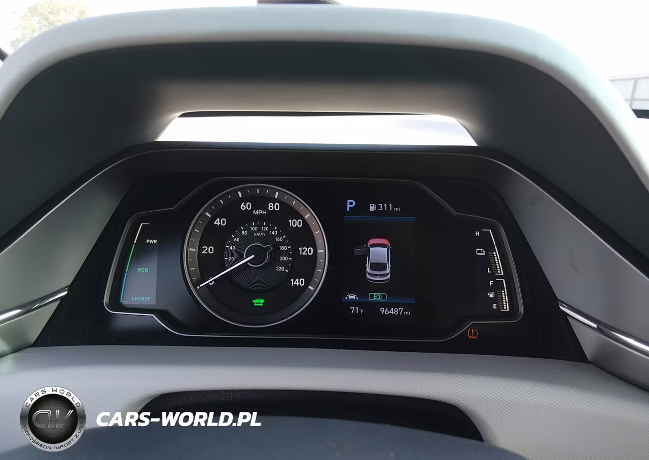 2020 Hyundai Ioniq Hybrid Blue VIN:KMHC65LC6LU233176 - 7