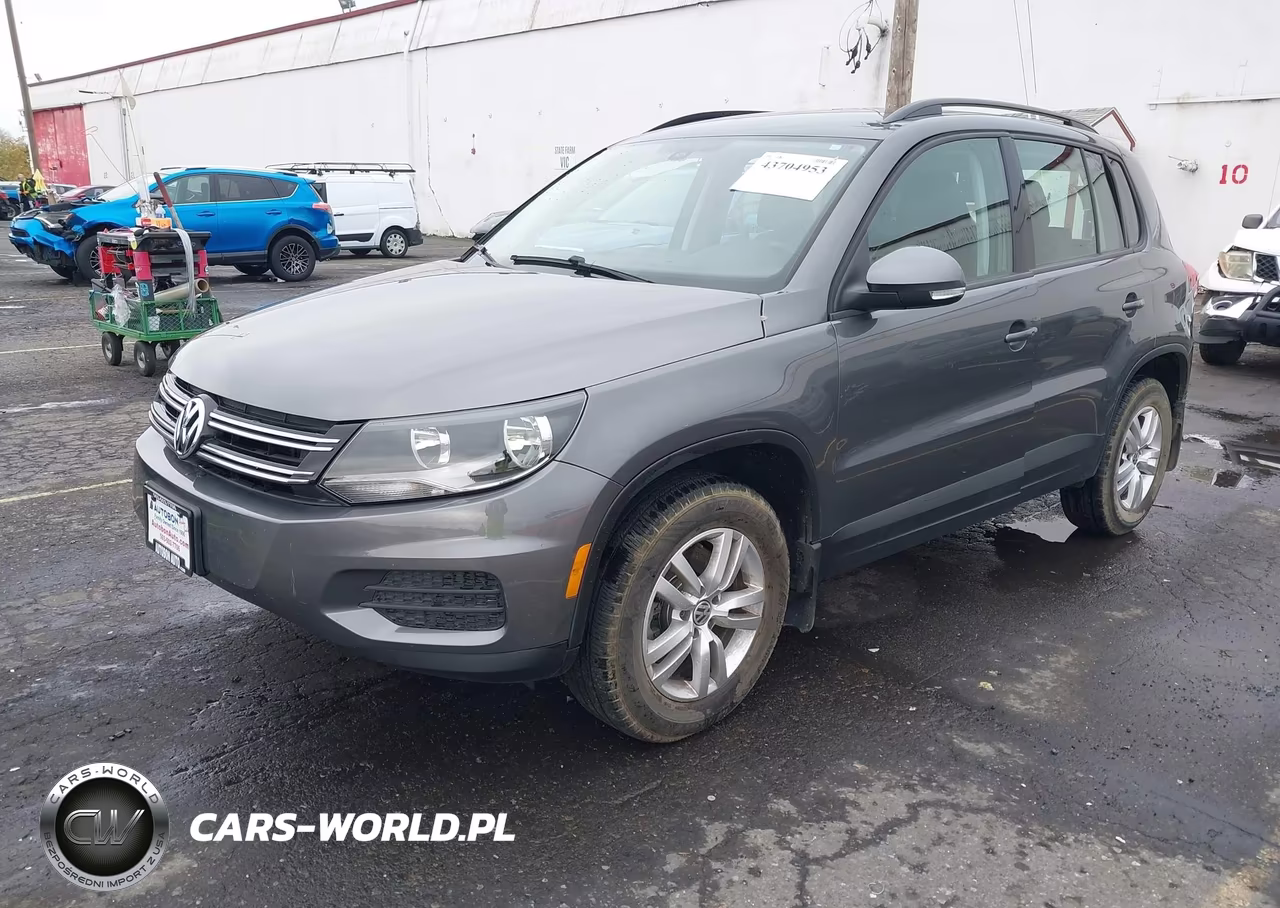 2016 Volkswagen Tiguan S VIN:WVGBV7AX1GW590257 - 2