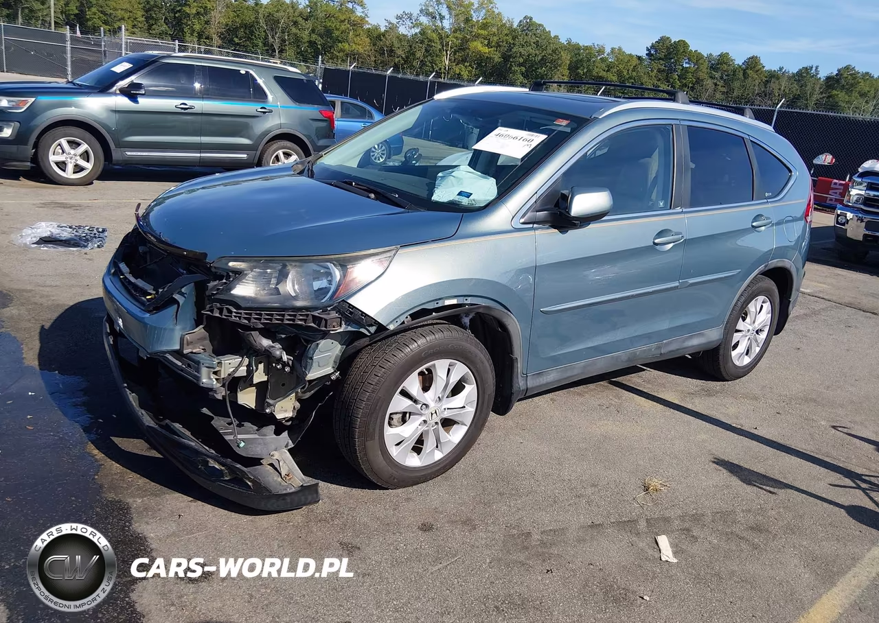 2012 Honda Cr-V Ex-L VIN:2HKRM4H74CH630809 - 2